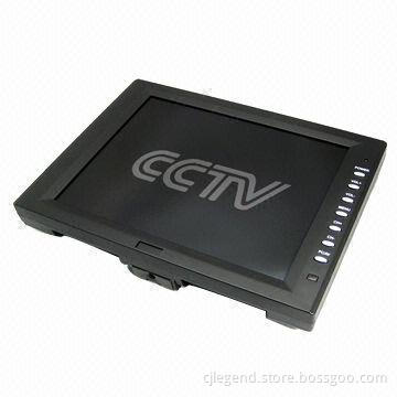 10.2-inch CCTV LCD Plastic Display with VGA/AV/BNC/Audio Input